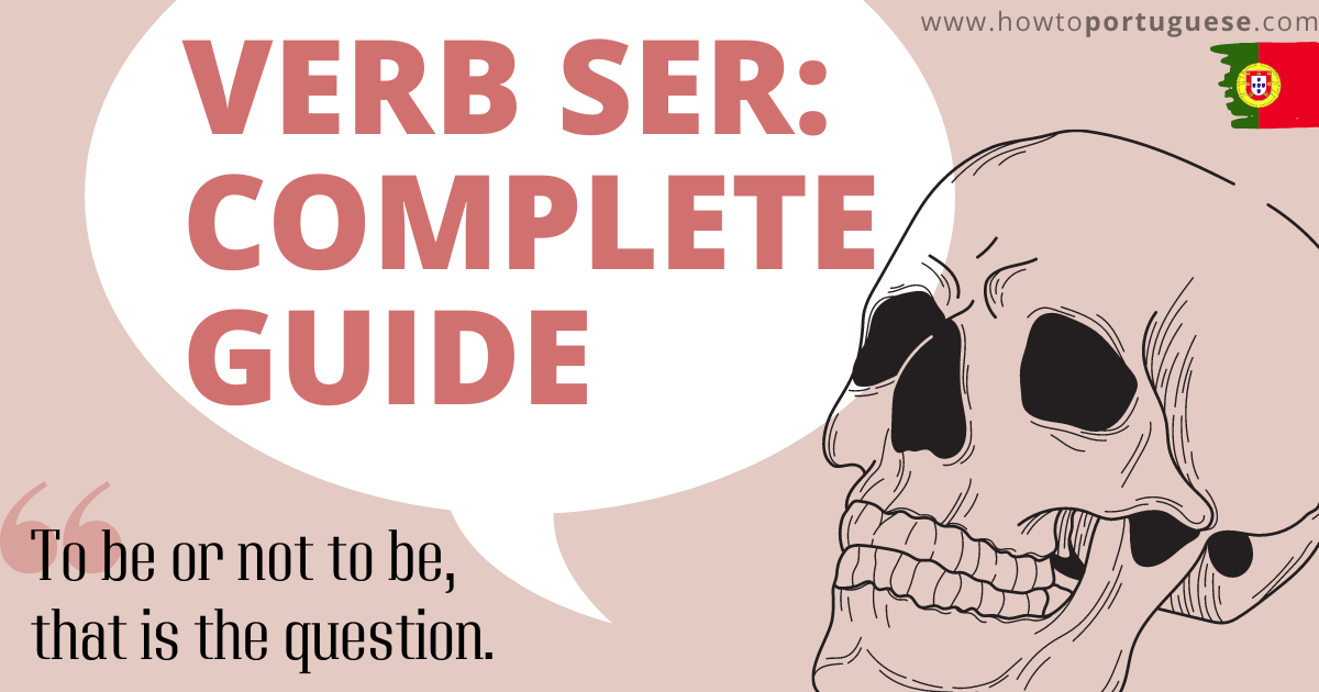 Title of the post, with a play on William Shakespeare's Hamlet. The image shows a skull and the quote "To be or not to be, that is the question".